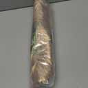 Comfoyar Gold Round Metallic Flower Placemats Set of 6, 15x15 Inch Non-Slip Vinyl Floral Place Mats, Washable Waterproof Table Mats for Indoor Kitchen Dining Party Table Decoration