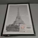 upsimples 13x19 Picture Frame, Display Pictures 11x17 with Mat or 13 x 19 Without, Wall Hanging Poster Frames, Black, 1 Pack