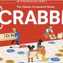 Hasbro Gaming Scrabble Board Game, Classic Word Games for Kids Ages 8 and Up, Fun Family Game for 2-4 Players, The Classic Crossword Game