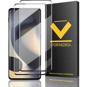 HOMEMO [2 Pack] for Motorola Edge 2024 5G Screen Protector, Anti-Scratch, Ultra Clear, Fingerprint Compatible, Case Friendly