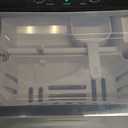 Silonn Ice Maker Countertop, Portable Ice Machine with Carry Handle, Self-Cleaning Ice Makers with Basket and Scoop, 9 Cubes in 6 Mins, 26 lbs per Day, Ideal for Home, Kitchen, Camping, RV (Black)