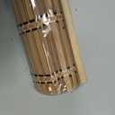 28x72 Inch Bamboo Blinds for Interior Windows, UV Protection Roman Bamboo Curtains, Light Filtering & Easy to Install Roller Shades Window Shades for Patio Indoor Outdoor, Carbonized