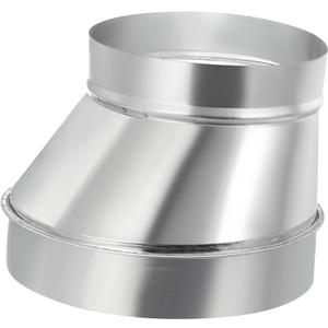 PATIKIL 8" to 6" Eccentric Duct Reducer, 1Pcs Galvanized Iron Ducting Connector Round Air Duct Adapter Pipe Fitting for Vent Inline Ventilation Bathroom Kitchen PATIKIL 8" to 6" Eccentric Duct Reducer, 1Pcs Galvanized Iron Ducting Connector Round Air Duct Adapter Pipe Fitting for Vent Inline Ventilation Bathroom Kitchen