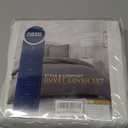 Nestl Twin Duvet Cover Set - Soft Double Brushed Off White Duvet Cover, 2 Piece Set with Button Closure, 1 Duvet Cover 68x90 inches and 1 Pillow Sham