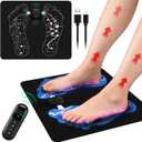 EMS Foot Massager Mat, Foot Stimulator  Foldable Feet and Massage Machine for Improved Muscle Performance