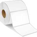 Spartan Industrial - 3" X 2" Direct Thermal Labels, Perforated Postage Shipping Labels, Compatible with Rollo & Zebra Desktop Printers - 10 Rolls, 700/Roll