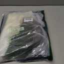 Navy Blue Coveralls Costume for Adults - Halloween Killer Jumpsuit with Mask and Toy Knife - Horror Cosplay Outfit (Blue, M)