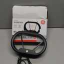 GE Modern Loop Rabbit Ears Indoor TV Antenna, 15 inch Extendable Dipoles, 4K 1080P VHF UHF, Tabletop Antenna, Digital HDTV Antenna, Smart TV Compatible, 4ft Coaxial Cable, Black, 33675