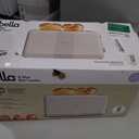 bella 4 Slice Slim Toaster, Fits-anywhere Kitchenware, 6 Setting Shade Control with Reheat & Cancel Buttons, Fits Sourdough, 10 Long Slot, Anti Jam & Auto Shutoff, 900 Watt, Oatmilk