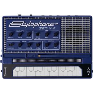 Stylophone GENX-2 Portable Analogue Synthesizer with Built-in Speaker, LFO, Filter, Analogue Delay and CV/Gate Output | Synthesizer Keyboard | Synth Musical Instrument