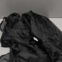 Rinwoc Black Lace Semi-Sheer Curtains – Vintage Floral Lace for Bedroom/Bathroom, Halloween Curtains Gothic Privacy Light Filtering Rod Pocket Window Drapes, 52W x 72L Inch, 2-Panel Set