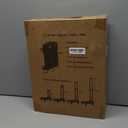 Folding Hand Truck Lightweight Hand Truck Dolly Foldable, Luggage cart with 4 Rotate Wheels, Utility Cart with Adjustable Handle, Collapsible Dolly for Moving-Black