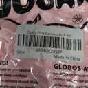 Pink and White Bow Balloon Arch Kit,JOGAMS 199Pcs Coquette Birthday Decorations with 260 Bubble Pearl White Balloons Ribbon Bow for Coquette Bow Birthday Baby Shower Wedding Bachelorette Bridal Shower