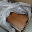 Rebee Vision Pine Wood Key Holder Wall Mount - Hanging Mail Holder for Wall with Key Hooks & 3-Tire Letter Slot - Multifunctional File Organizer for Home and Office Decor (Brown)