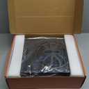 2025 Upgraded 10" 1200W Slim Under Seat Powered Car Subwoofer with Colorful LED Ambient Lights, Car/Truck Audio Sub Built in Amplifier Outstanding Heat Dissipation, Powerful Bass for Passion Driving