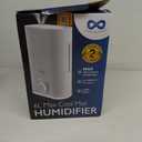 Upgraded Quiet Humidifier Large Room  Extended Run Time, Top Fill Humidifiers for Bedroom, Easy to Clean, Aromatherapy Compatible by Everlasting Comfort