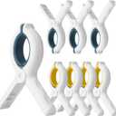 Towel Clips for Beach Chairs,Beach Towel Clips,Towel Clips for Chairs Large Diameter (8 Pack)