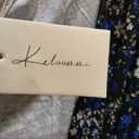 Keluummi Boho Dresses for Women 24 Blue and White 