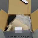 Momcozy Baby Carrier - Ergonomic, Cozy and Lightweight Carrier for 7-44lbs, Effortless to Put On, Ideal for Hands-Free Parenting, Enhanced Lumbar Support, Purehug for Infant to Toddler, Khaki
