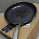 Amazon Basics Tri-Ply Stainless Steel Fry Pan, 12 inch, Silver, Evenly Distributes Heat, Sturdy Handle
