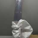 NECAUX Custom 38 x 54 Inch Clear Table Cover Protector, 1.5mm Thick Plastic Waterproof Heavy Duty Desk Pad Mat Non-Slip Tablecloth Protector for Coffee Table, Sofa Table, Media Stand, Countertop