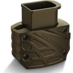 Ludex Magazine Speed Loader for Glock 9mm/.40.Fits Glock 17,18,19,22,23,24,26,27,34,35,45 and 47 (Tan)