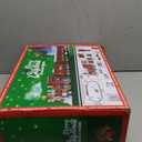 LENGTOUQ Train Set, Train Toy with Remote Control, Toy Train Set Under The Christmas Tree with Sounds, Lights and Smoke, Christmas Toy Gift for Toddler 3 4 5 6 7 8 Years