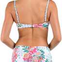 La Blanca Women's Over-the-Shoulder Wrap Bikini Swimsuit Top, US 6 