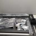 Mobile TV Stand with Power Outlet, Tilting & Swivel Rolling TV Cart for 32-75 Inch TVs, Height Adjustable Portable TV Stand with Shelf, Portrait/Landscape, 88 lbs Capacity, Max VESA 600x400mm