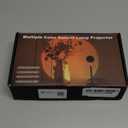 Sunset Lamp Projection, Not Only 21 Colors Sunset Lights, 180 Degree Rotation Led Light, Push Button Switch & APP Control Projector for Party Bedroom Decor (Multicolor)