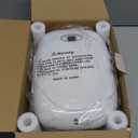 IGERI Portable Wipe Warmer and Wet Diaper Wipes Dispenser Cordless Battery Operated Travel Wetwipe Warmers Rechargeable with Nightlight Temperature Control