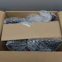 PASAMIC 2 Pack Solar Wall Lanterns with Replaceable Bulb,Outdoor Hanging Lights with 4 Solar Panels,Dusk to Dawn Led Outdoor Wall Sconce, Anti-Rust Waterproof Lanterns with Hooks,3000K Warm White (Black)