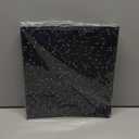 SUIN 1-inch 3-Ring-Binder with Pockets, Decorative 12 Zodiac Star Chain, 1" Stylish Round Ring Binder for Work/Home/Back to School,2-Pack