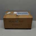 MALACASA 3 Tier Serving Tray, Porcelain Tiered Serving Trays Platters, 12 Inch Serving Stand with Platters,Black Dessert Stand with Collapsible Sturdier Metal Rack,Series PLAT