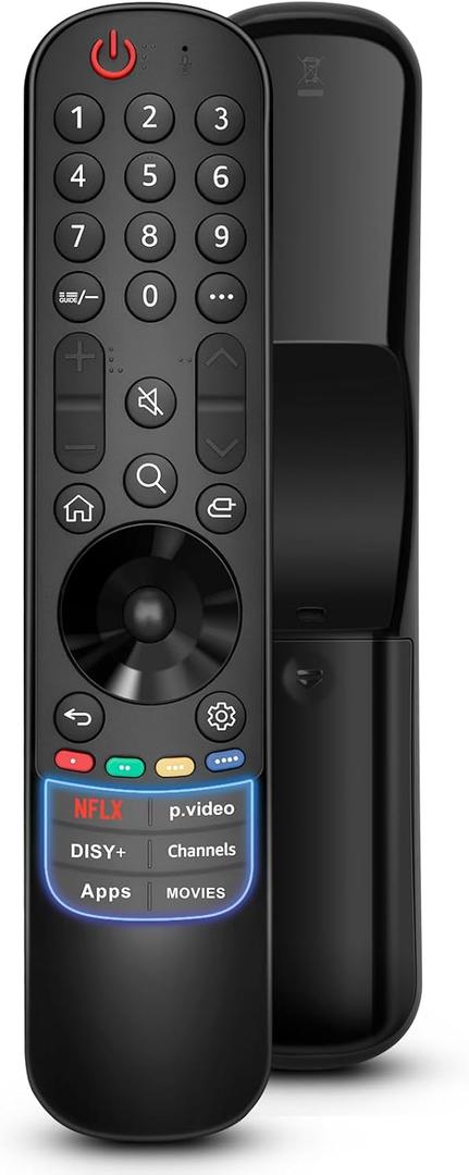 Magic-Remote Replacement for LG-Smart-TV-Remote-Control, Universal for LG Smart TV Series UHD OLED QNED NanoCell MiniLED 4K 8K(NO Voice & NO Pointer)