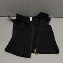 SHAPSHE Waist Trainer Corset for Women Tummy Control Sport Workout Body Shaper Vest for Women Postpartum Gym Zipper and Hooks (Medium, Black)