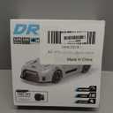 RC Drift Car, 1:24 Scale Remote Control Vehicle with LED Lights, 2.4GHz 20KM/H 4WD High Speed RC Cars, Drifting Tires Two Batteries, Racing Sports Toy Idea Gift for Adults Boys Girls and Kids (Gray)