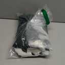 MIULEE Pack of 2 Christmas Decorative Snowflake Throw Pillow Covers Canvas Embroidery Winter Cushion Cases Holiday Decor Soft Pillowcases for Winter Couch Sofa Bedroom Car, Dark Green, 20x20in