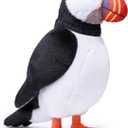 Puffin Plush Toy, Lifelike Puffin Stuffed Animals Stand 11in, Soft Puffin Unique Plushie Toys Model Dolls Collection for Kids