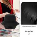 Didiseaon Inflatable Hat Holder Pvc Black Portable Cap Display Stand Lightweight Foldable for Adult and Kids Hats for Shape Maintenance