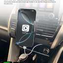 2-Pack for Carplay Cable USB C Woven Cord 1FT for iPhone 17 16 15 Pro Max | USB A to USB-C Cables Car-Play Data Transfer Vehicle Audio for Android-Auto Cable for Samsung Galaxy S26/S25/S24/S23