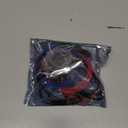 MaxLax EL Wire, Noise Reduction Neon Light 5 in 1 Meter (red,White,Blue,Green,Pink), Electroluminescent Wire for Halloween Decoration, Christmas Party, DIY Decoration (Colorful)