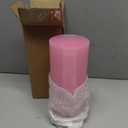 9 oz Clear Plastic Cups Pink Plastic Disposable Mother's Day Cups for Cocktail 50 Pack Fancy Cocktail Cup for Party Stemless Wine Glasses for Party Wedding Graduation Birthday