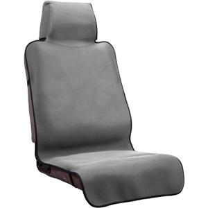 Waterproof Seat Cover, Upgraded Sweat Carseat Protector, Perfect for Universal Anti-Slip Car Truck SUV Seat, Ideal for Surfing Yoga Gym Workout, Grey