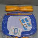 Kikidex Toddlers Toys Age 1-3, Magnetic Drawing Board, Toddler Girl Toys for 1-2 Year Old, Doodle Board Pad Learning and Educational Toys for 1 2 3 Year Old Baby Kids Birthday Gift (Dark Blue)