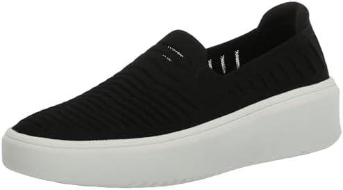 Skechers Women's Court Break-Heat Breaker Sneaker, Black, 8.5