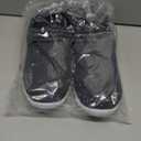 Men’s Slip-on Walking Shoes, Lightweight Breathable Go Walk Shoes with Arch Support,Comfortable Casual Loafers Shoes Navy, Size: 10