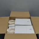 BagDream Gift Bags White Kraft Paper Gift Bags with Handles Bulk 150 Pack Wholesale Small Business Retail Merchandise Valentine's Day Birthday Party Favors Paper Sacks