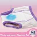 MooMoo Baby Potty Training Underwear 10 Packs Absorbent Toddler Training Pants for Boys and Girls Cotton Pee Pants 5T