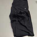 baleaf Women's Leggings with Pockets Black Tummy Control Workout High Waisted Athletic Ultra Soft Gym Yoga Ankle Pants, Small 